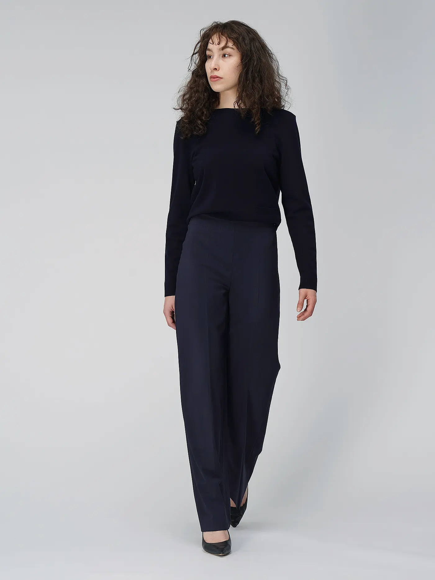 DRYKORN | Marlenehose BEFORE | dunkelblau